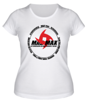 Женская футболка Эмблема клуба каратэ и муай-тай чемпиона мира Максима Дедика