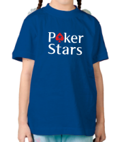 Детская футболка Poker Stars фото