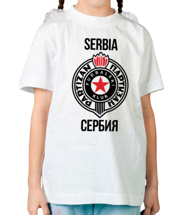 Детская футболка FK Partizan