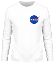 Мужская футболка длинный рукав NASA фото