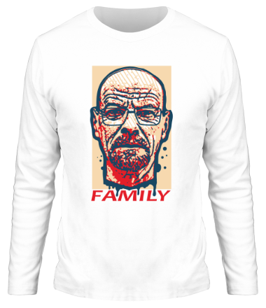 Мужская футболка длинный рукав Family Heisenberg