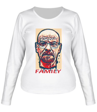 Женская футболка длинный рукав Family Heisenberg