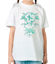 Детская футболка Ловец снов (акварель)