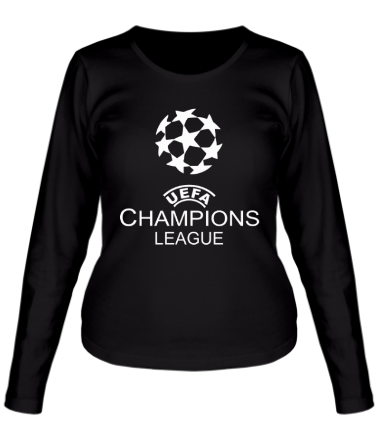 Женская футболка длинный рукав UEFA