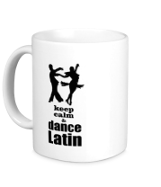 Кружка Keep calm & dance latin