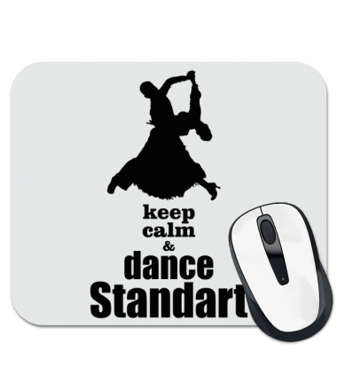 Коврик для мыши Keep_calm dance standart
