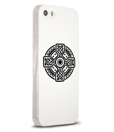 Чехол для iPhone Кельтский круг с крестом