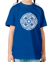 Детская футболка Кельтский круг с крестом фото