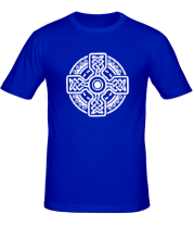 Мужская футболка Кельтский круг с крестом
