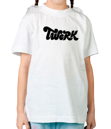 Детская футболка Twerk