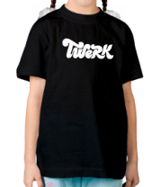 Детская футболка Twerk фото