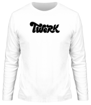Мужская футболка длинный рукав Twerk фото