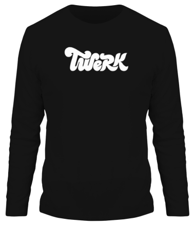 Мужская футболка длинный рукав Twerk