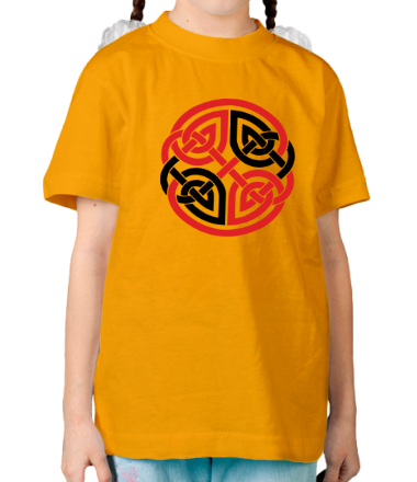 Детская футболка Двойной кельтский узор
