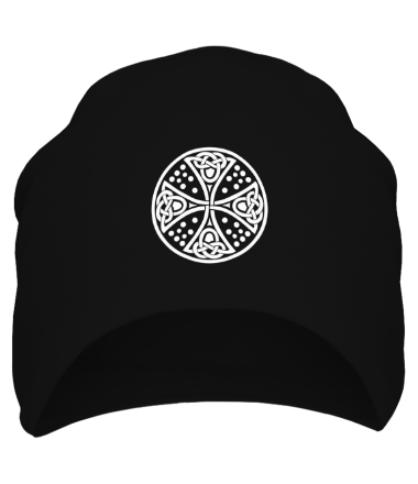 Шапка Кельтский дизайн с крестом.