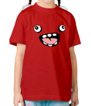 Детская футболка Забавная монстрячая рожица фото
