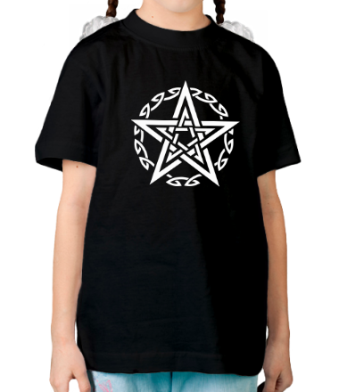 Детская футболка Звезда и кельтский узор