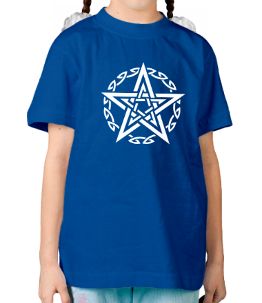 Детская футболка Звезда и кельтский узор