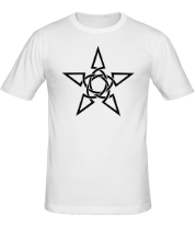 Мужская футболка Кельтская звезда тату фото