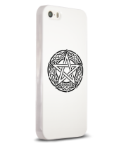 Чехол для iPhone Звезда пентаграмма и кельтский орнамент
