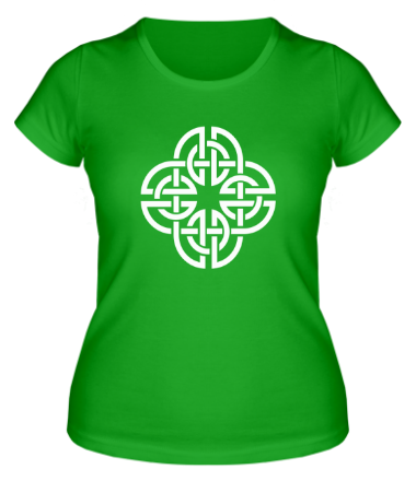 Женская футболка Кельтский геометрический узор