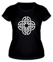 Женская футболка Кельтский геометрический узор фото