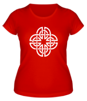 Женская футболка Кельтский геометрический узор фото