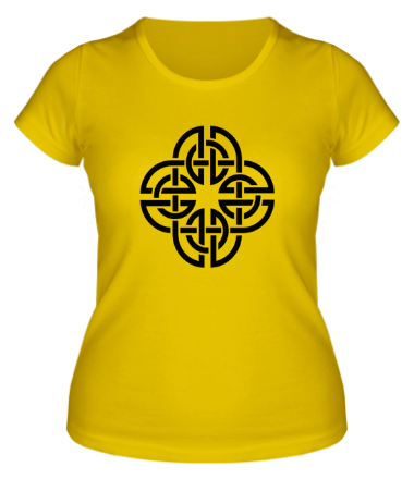 Женская футболка Кельтский геометрический узор