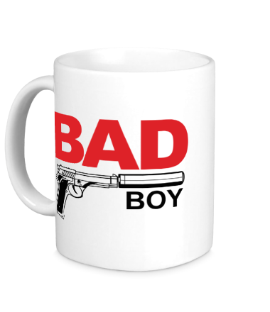 Кружка Bad boy (плохой парень) 