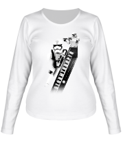 Женская футболка длинный рукав Angular Trooper фото