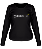 Женская футболка длинный рукав Webmaster фото