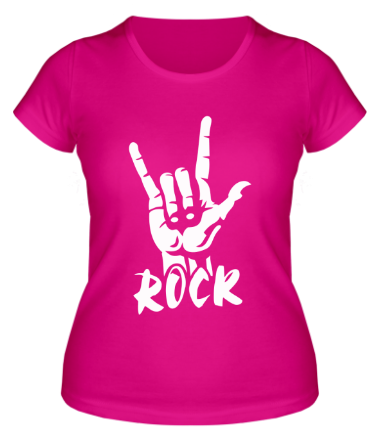 Женская футболка Рок (Rock) 