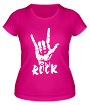 Женская футболка Рок (Rock)  фото