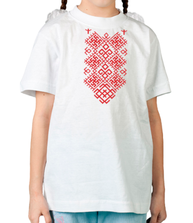 Детская футболка Орнамент Цветок Папоротника