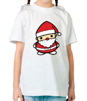 Детская футболка Маленький Санта фото