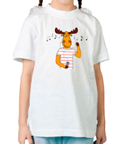 Детская футболка Олень-мем пабликов типа 