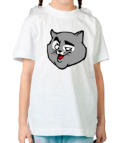 Детская футболка Крутой кот фото