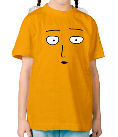 Детская футболка Одно лицо человека