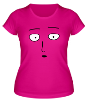 Женская футболка Одно лицо человека фото