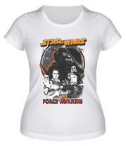 Женская футболка Force Awakens Squared фото