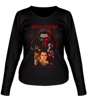 Женская футболка длинный рукав The Force Awakens фото