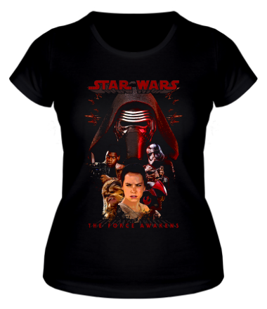 Женская футболка The Force Awakens