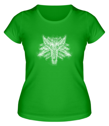 Женская футболка Дымчатый Волк