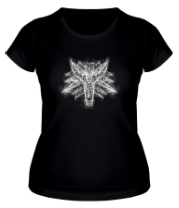 Женская футболка Дымчатый Волк фото