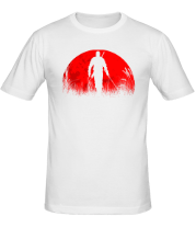 Мужская футболка Красная Луна фото