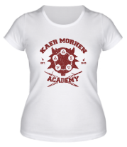 Женская футболка Kaer Morhen Academy фото