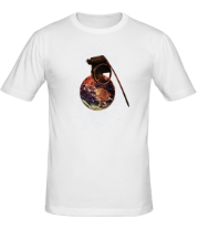 Мужская футболка Мировая граната космоса