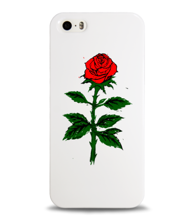 Чехол для iPhone Valentine Rose Love