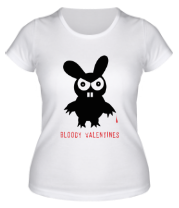 Женская футболка Кровавый Валентин фото