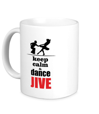 Кружка Keep calm & dance JIVE